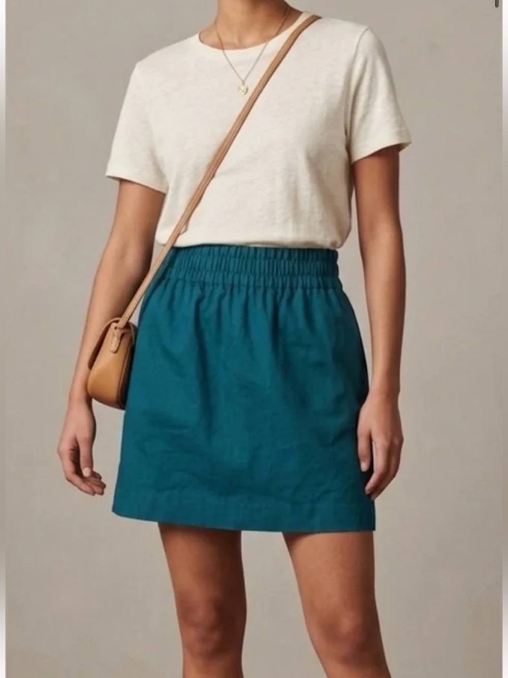 J. Crew Factory Wool Blend Mini Skirt